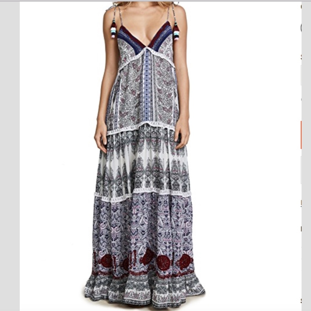 Rococo Sand Prisma Maxi Dress Small